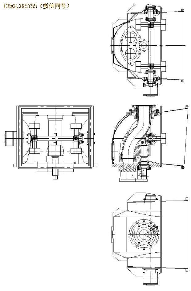 煤礦清倉機(jī)輸送泵攪拌裝置