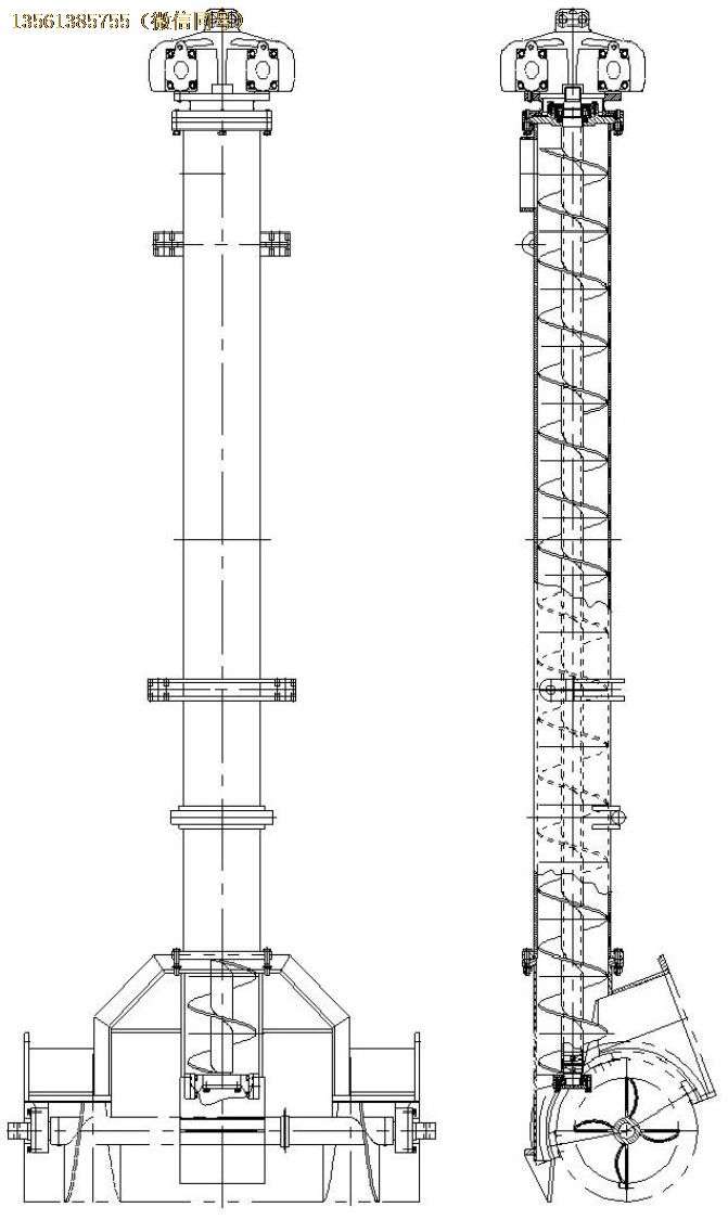 煤礦用清倉機(jī)集料輸送裝置