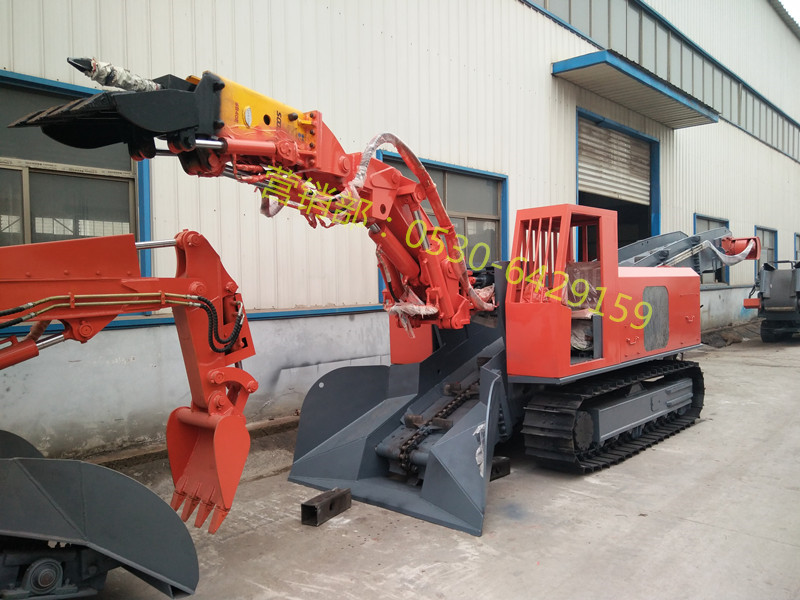 新款巷道修復扒渣機視頻