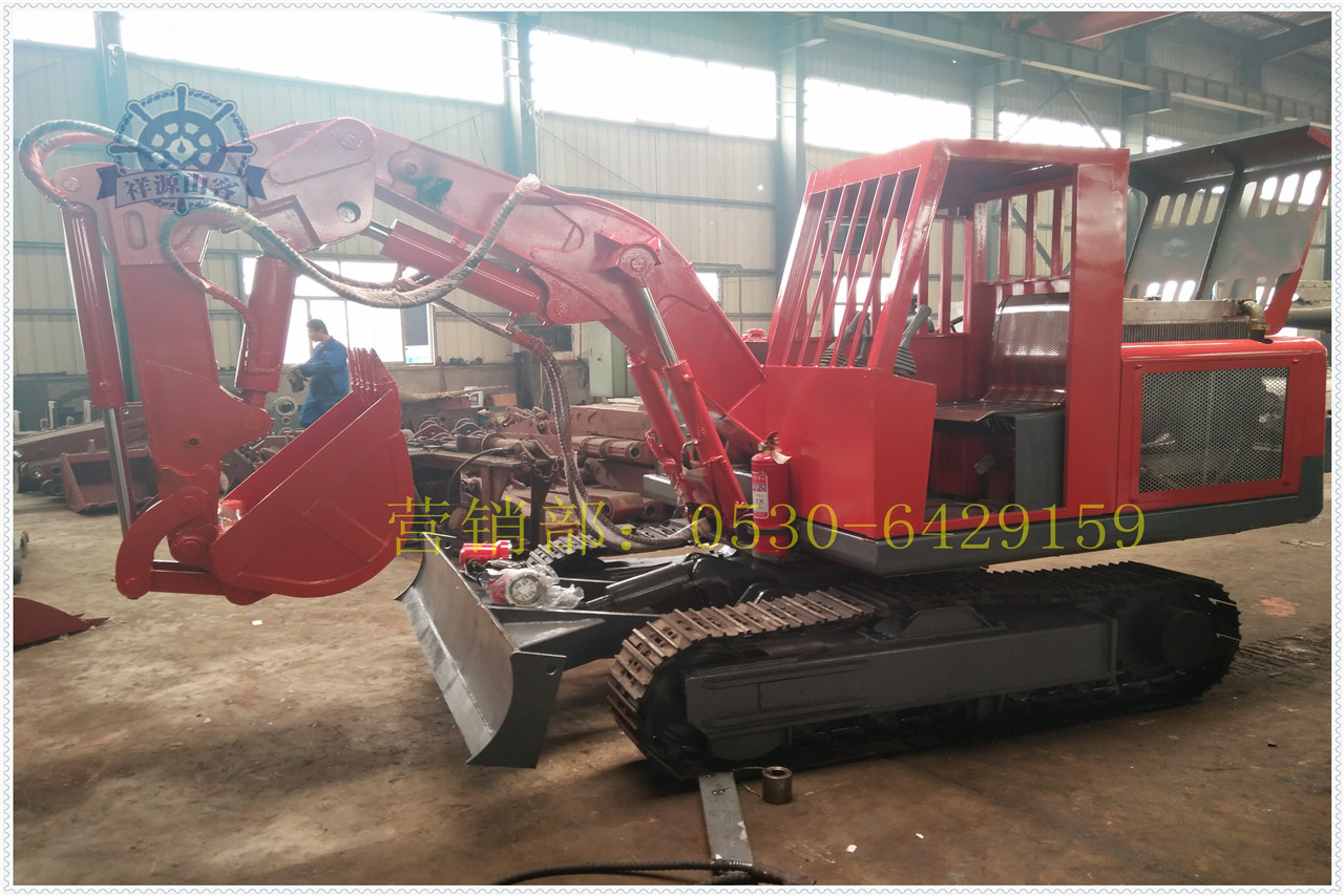 中國第一臺防爆柴油挖掘機成功上市