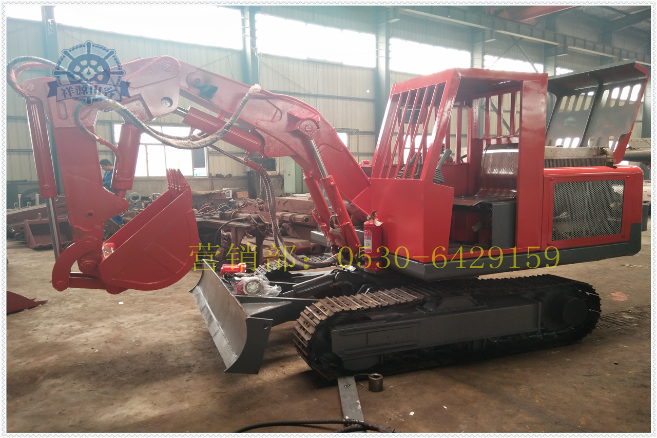 中國第一臺防爆柴油挖掘機成功上市