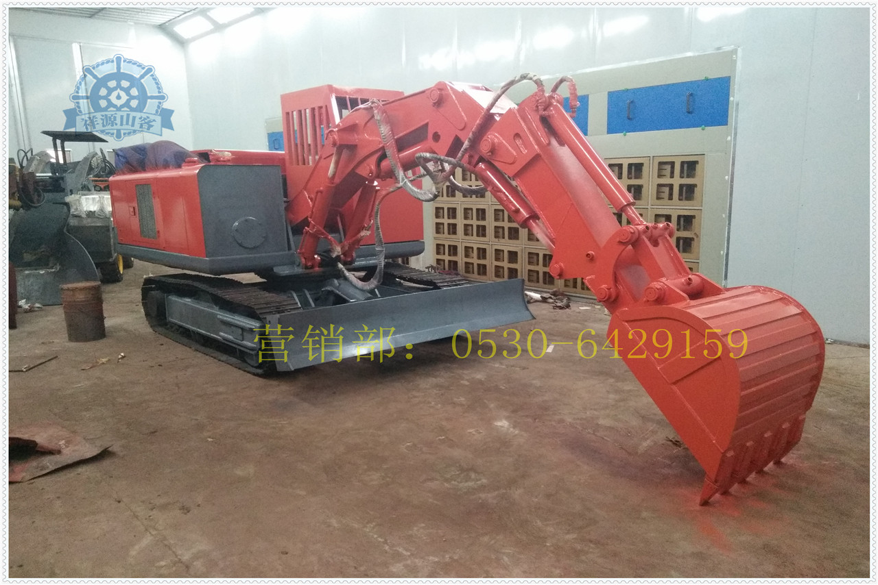 中國第一臺防爆柴油挖掘機成功上市