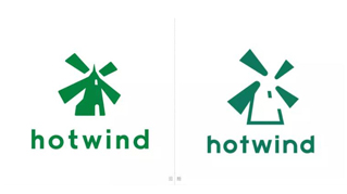 國(guó)內(nèi)零售連鎖品牌熱風(fēng)Hotwind啟用新logo